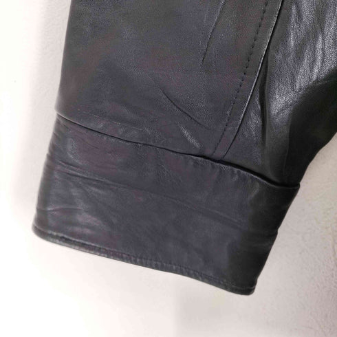 ウィルソン Wilsons Leather PELLE STUDIO  リアルレザージップハーフコート レディース  XL